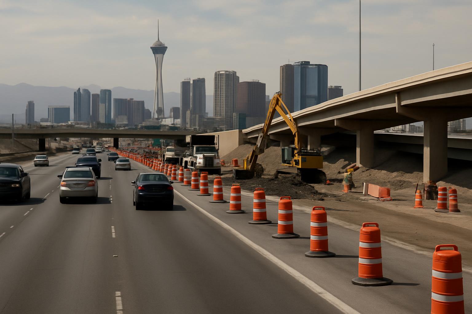 Paradise Road Reconstruction Between Sahara and Las Vegas Blvd Begins April 22