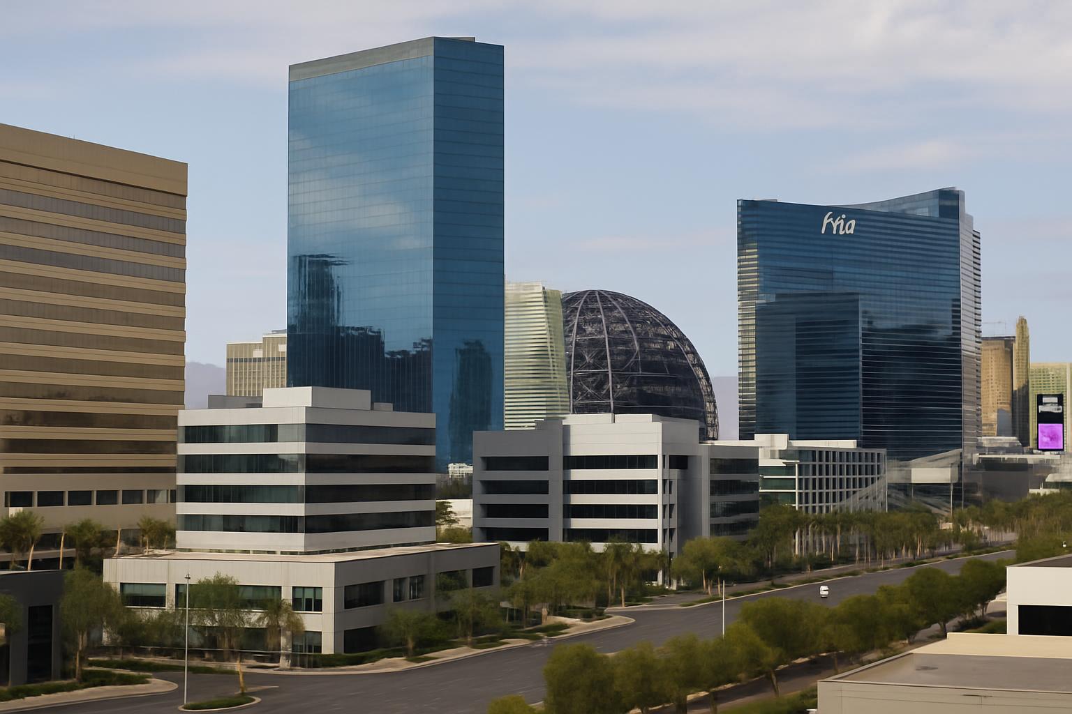 Hard Rock’s Guitar Tower Rises Over the Strip, Opening Eyed for Late 2027