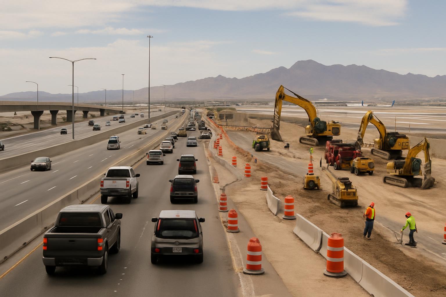 Harry Reid Airport Passenger Numbers Drop 4.2% in March 2026
